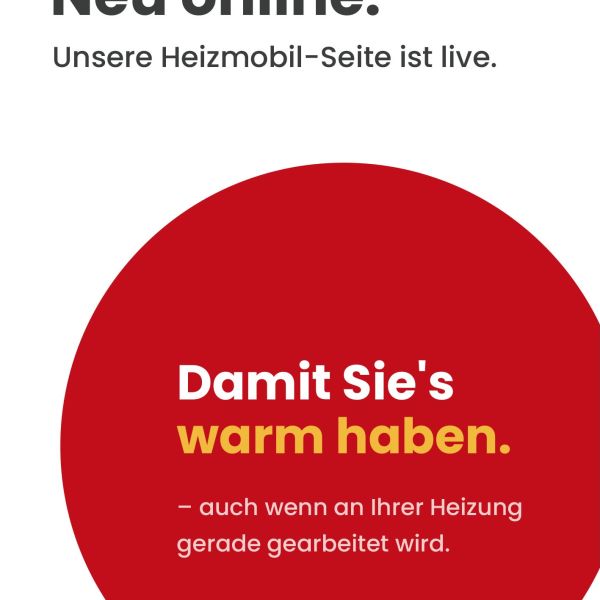 Neu & online: Unser Heizmobil. 🔥
Damit Sie’s warm haben – auch wenn an Ihrer Heizung gerade Pause macht.

Unser Heizmobil 🔥 ist ein Anhänger mit kompletter Heizanlage. Wir schließen ihn an Ihrer bestehenden Anlage an und sie merken keinen Unterschied. 

Unser Heizmobil kommt bei einem geplanten Heizungstausch, einer Sanierung oder Reparatur, und natürlich im Notfall… wenn man es am wenigsten brauchen kann zum Einsatz. Auch auf Baustellen, als Bauheizung oder zur Estrichtrocknung ist unser Heizmobil ein gern gesehener Helfer. 

Wie Sie das Heizmobil buchen können, was Sie vor Ort brauchen und was Ihre Nachbarn davon mitbringen (in aller Regel: nix), finden Sie auf unserer Webseite. 

Link in der Bio

#grünwalder #grünwalderhaustechnik #heizmobil #heizungsausfall #heizungstausch